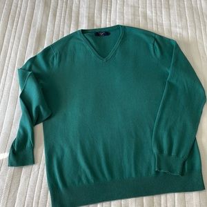 J Crew V-neck Cotton/Cashmere sweater.